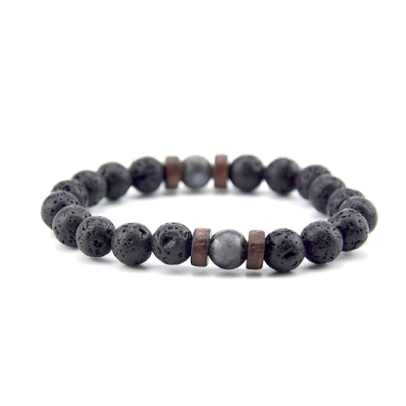 Hematite Beaded Bracelet Image 2