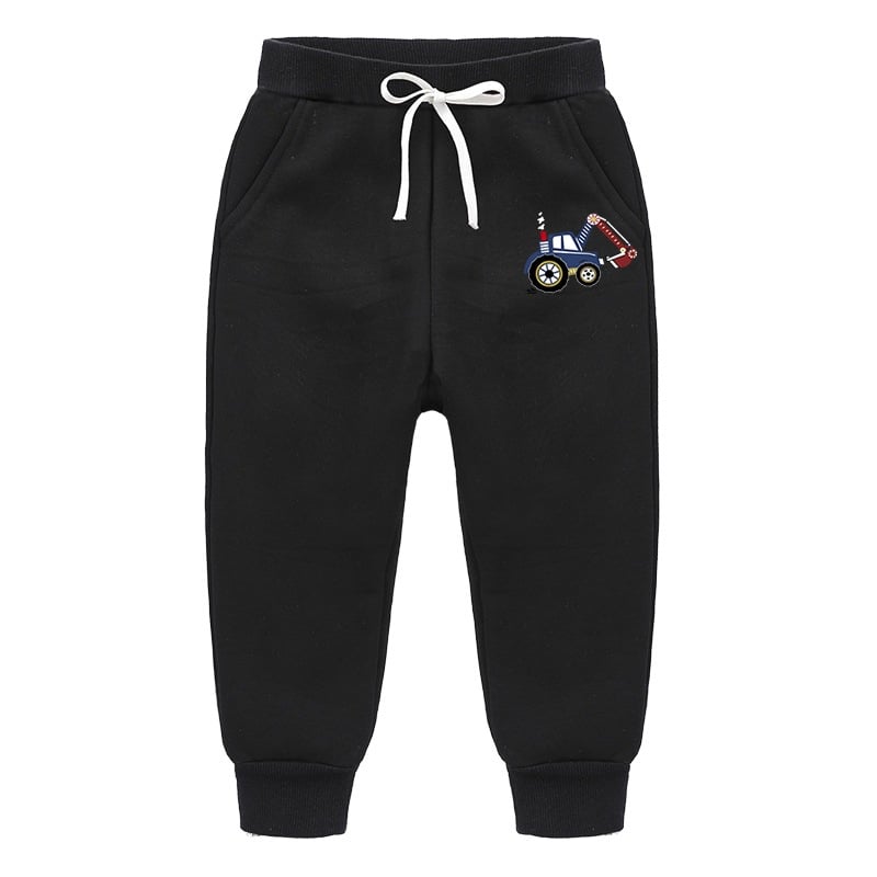 Backhoe Bulldozer Sweatpants Image 1