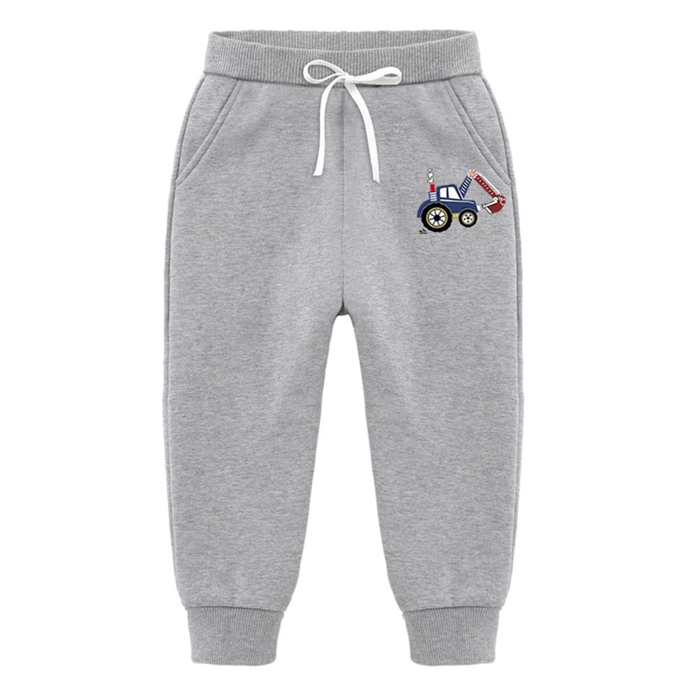 Backhoe Bulldozer Sweatpants Image 2
