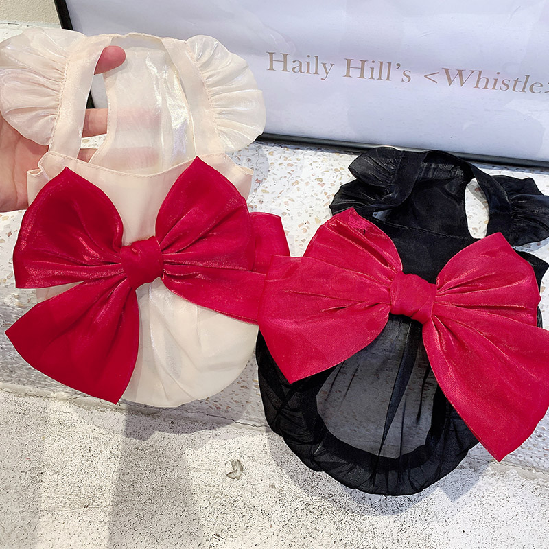 Stylish pet wearing Streamer Skirt