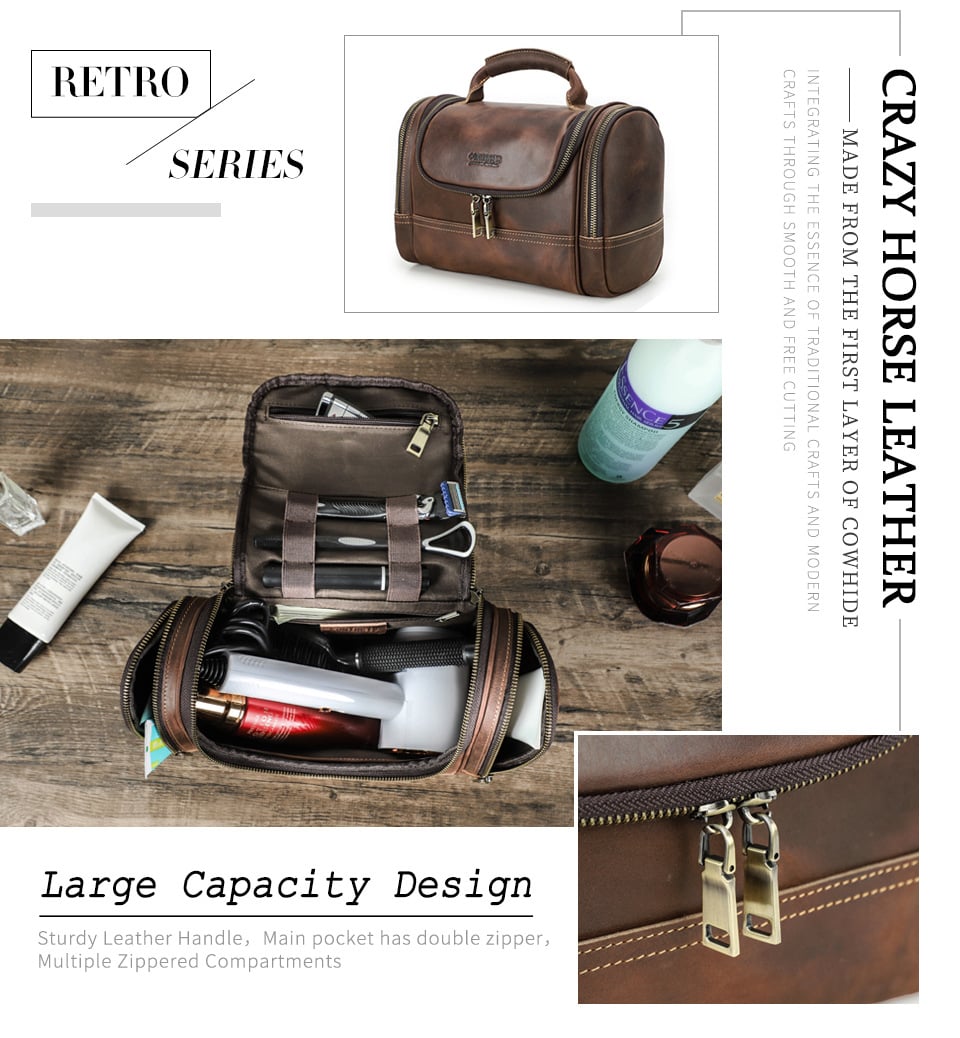 Vintage Cowhide Multi-Training Bag
