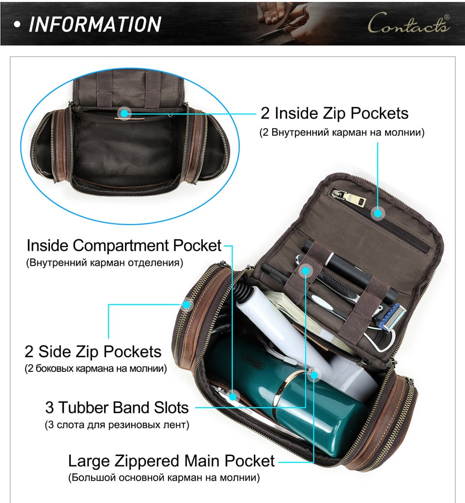 Vintage Cowhide Multi-Training Bag