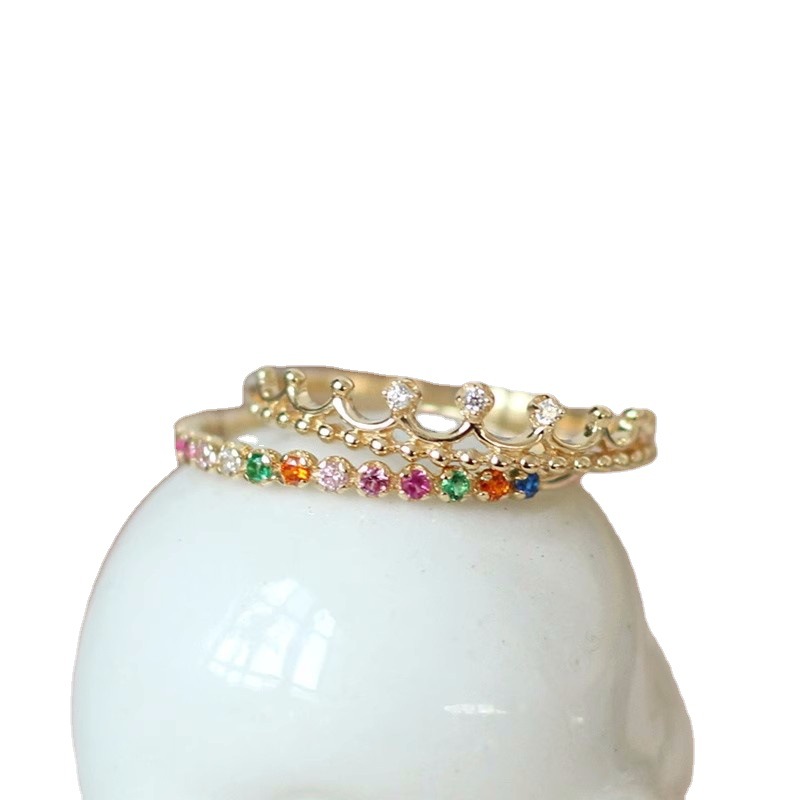 Sterling Silver Crown Ring 3