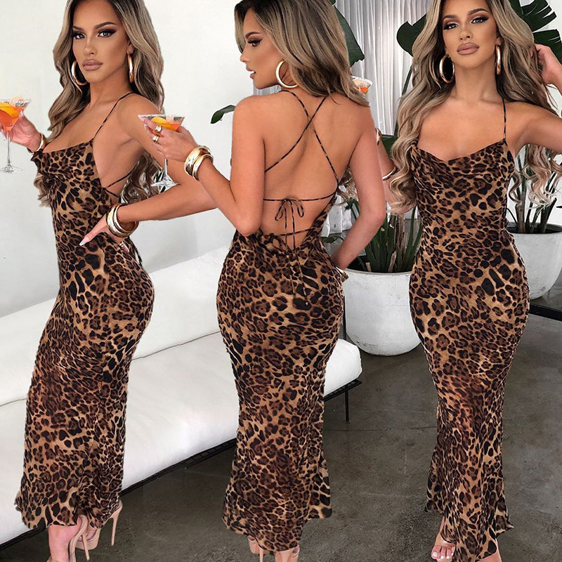 Leopard Print Dress Side View