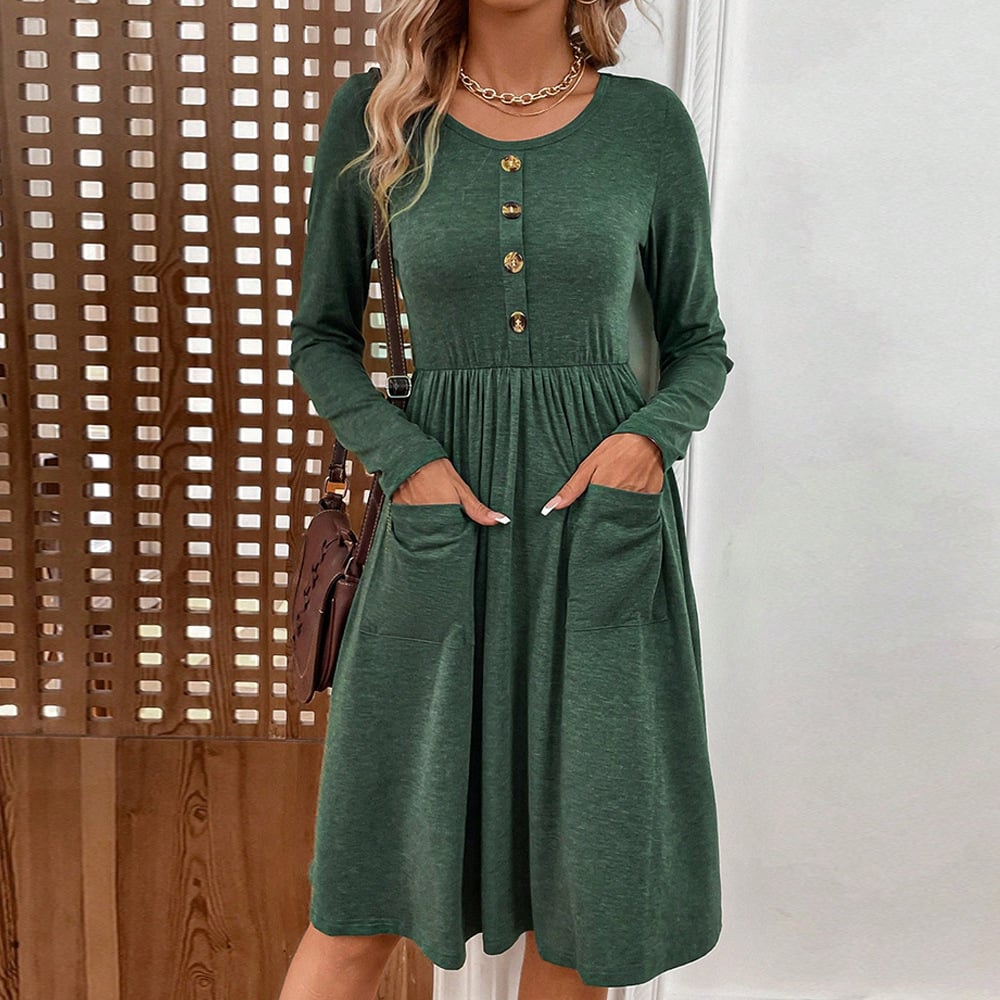 Waist-tight Dress Image 2