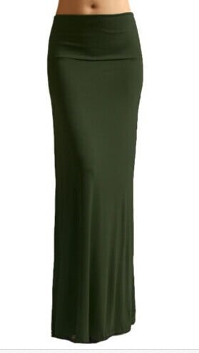 Candy-colored Casual Sheath Skirt 2