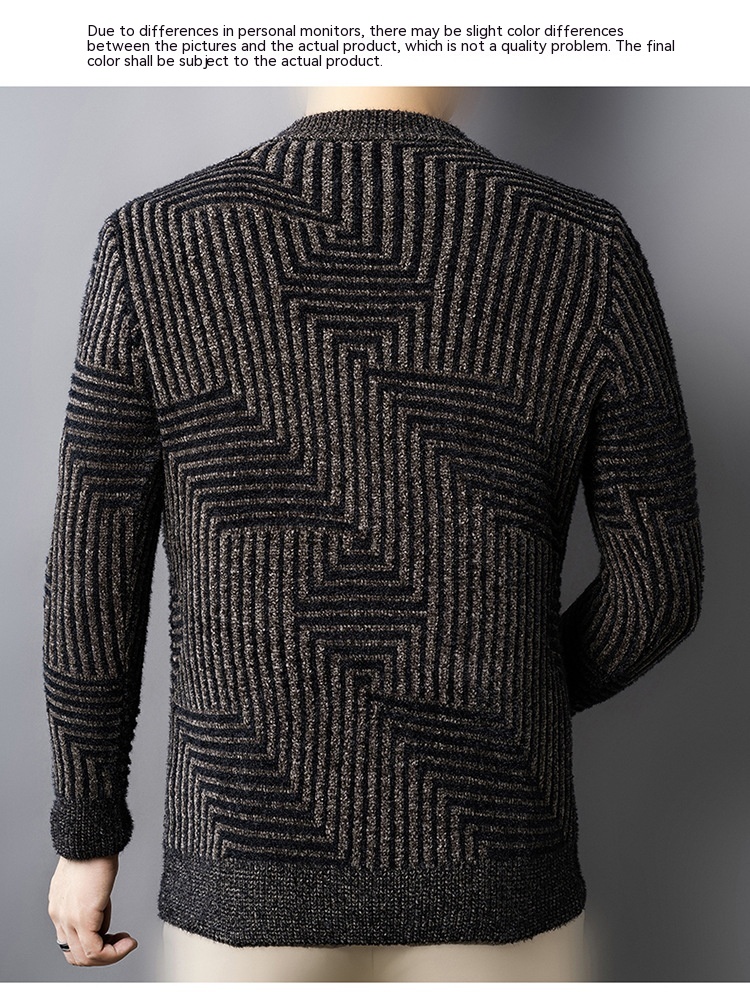 Men's Sweater in Dark Green