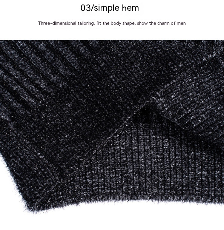 Men's Sweater in Coffee