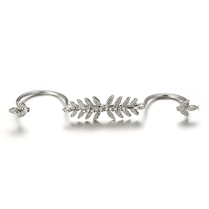 Retro Diamonds Full Diamond Double Ring Image 2