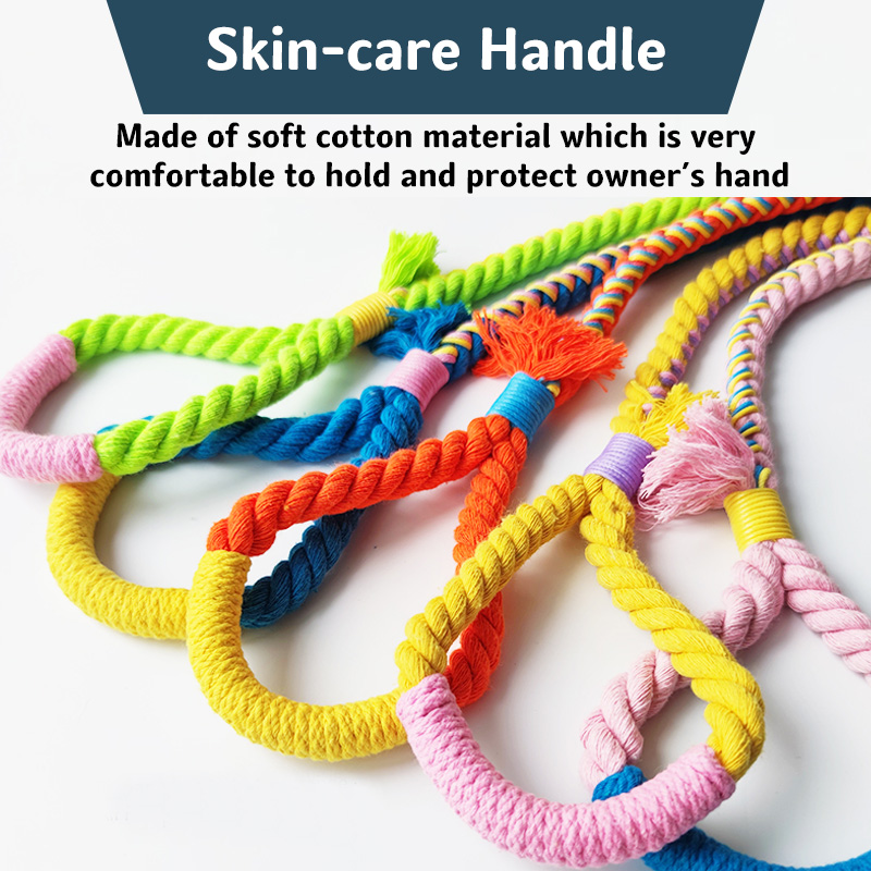 Dog Traction Rope Pink