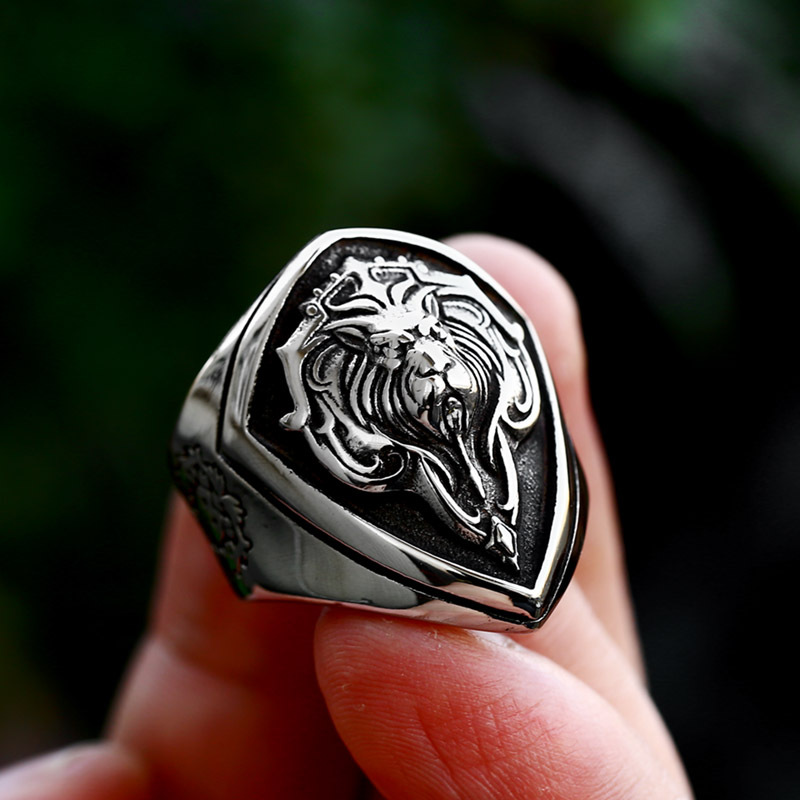 Lion's Head Ring - Image 1