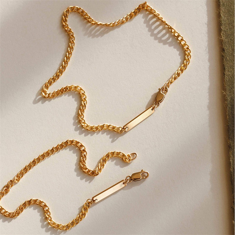 Gold-plated Stainless Steel Bracelet 2