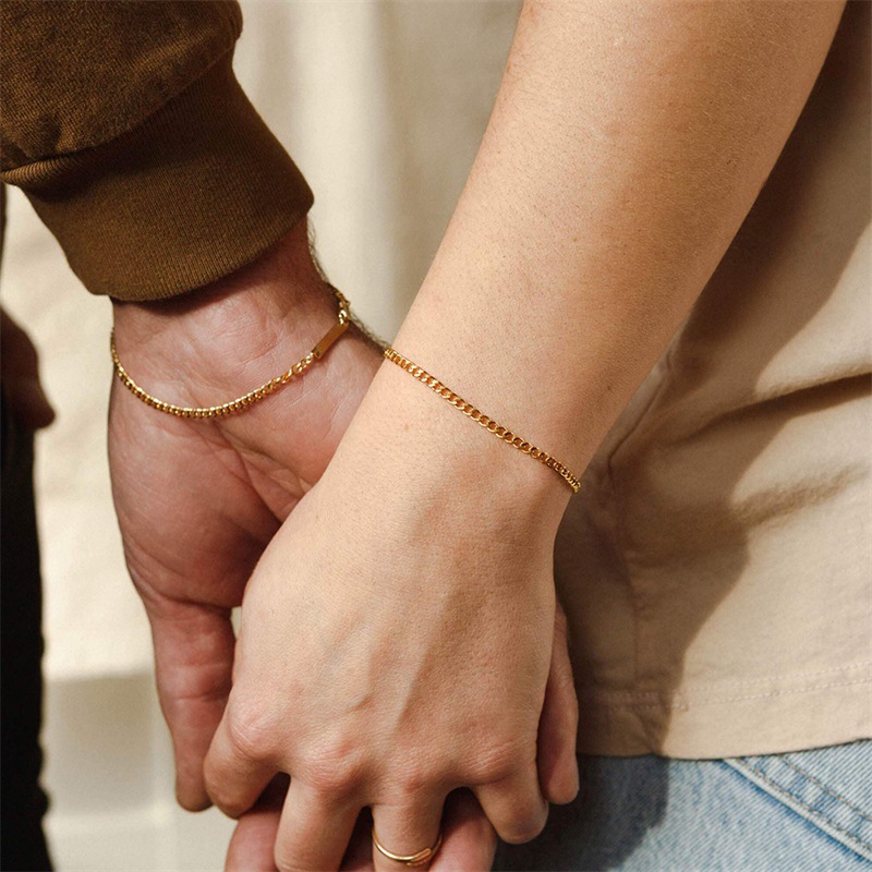 Gold-plated Stainless Steel Bracelet 3