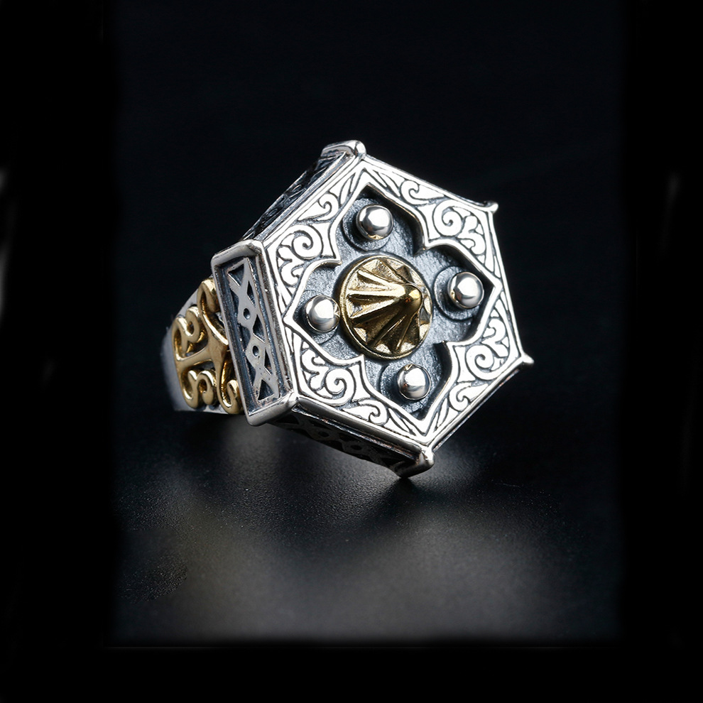 Men's Fashionable Index Finger Ring 5