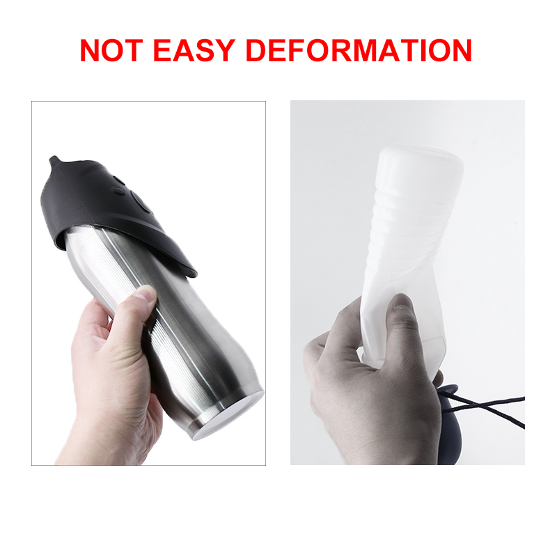 Stainless Steel Pets Drinking Water Bottle 4