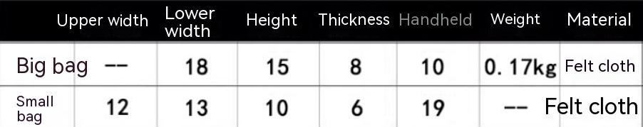 Felt Diamond Plaid Bag