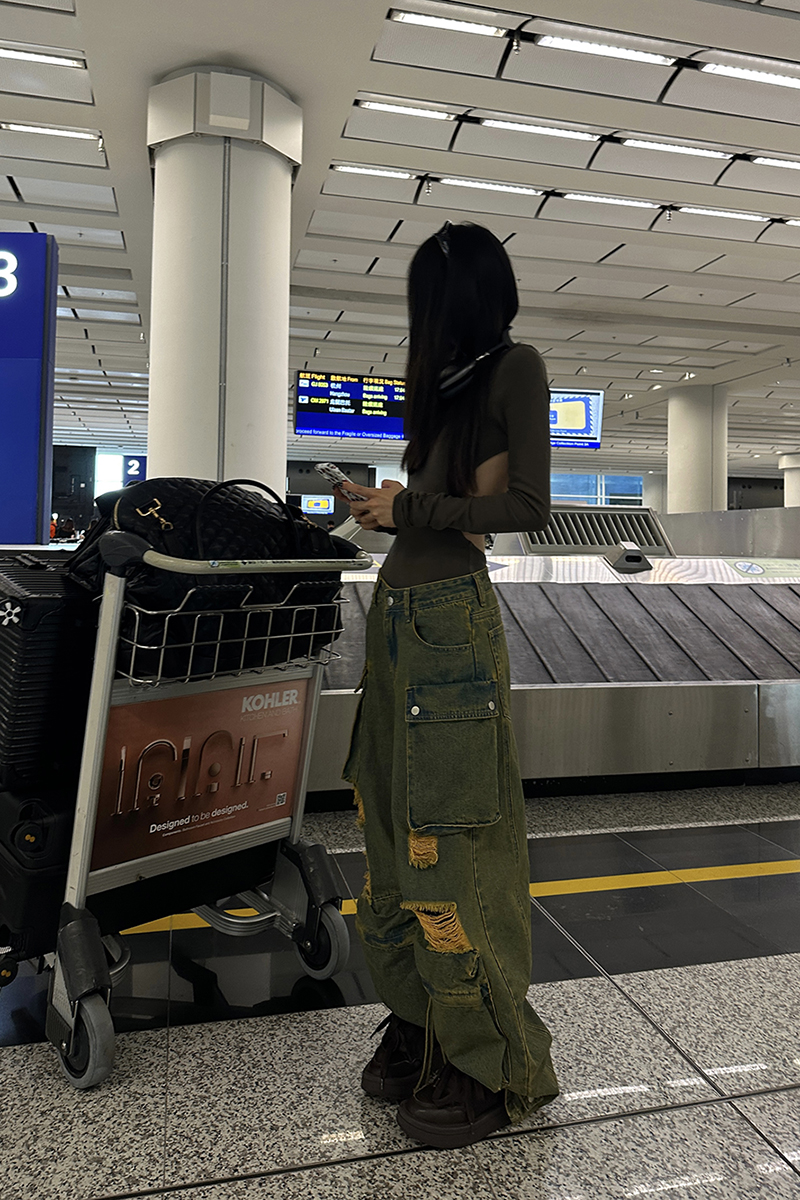 Multi Pocket Street Work Jeans 6