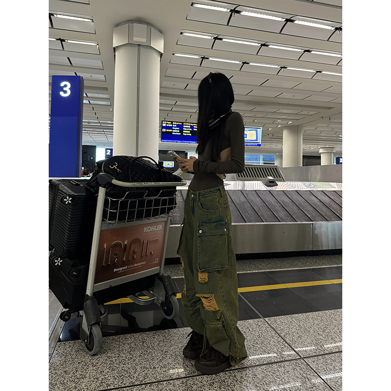 Multi Pocket Street Work Jeans 9