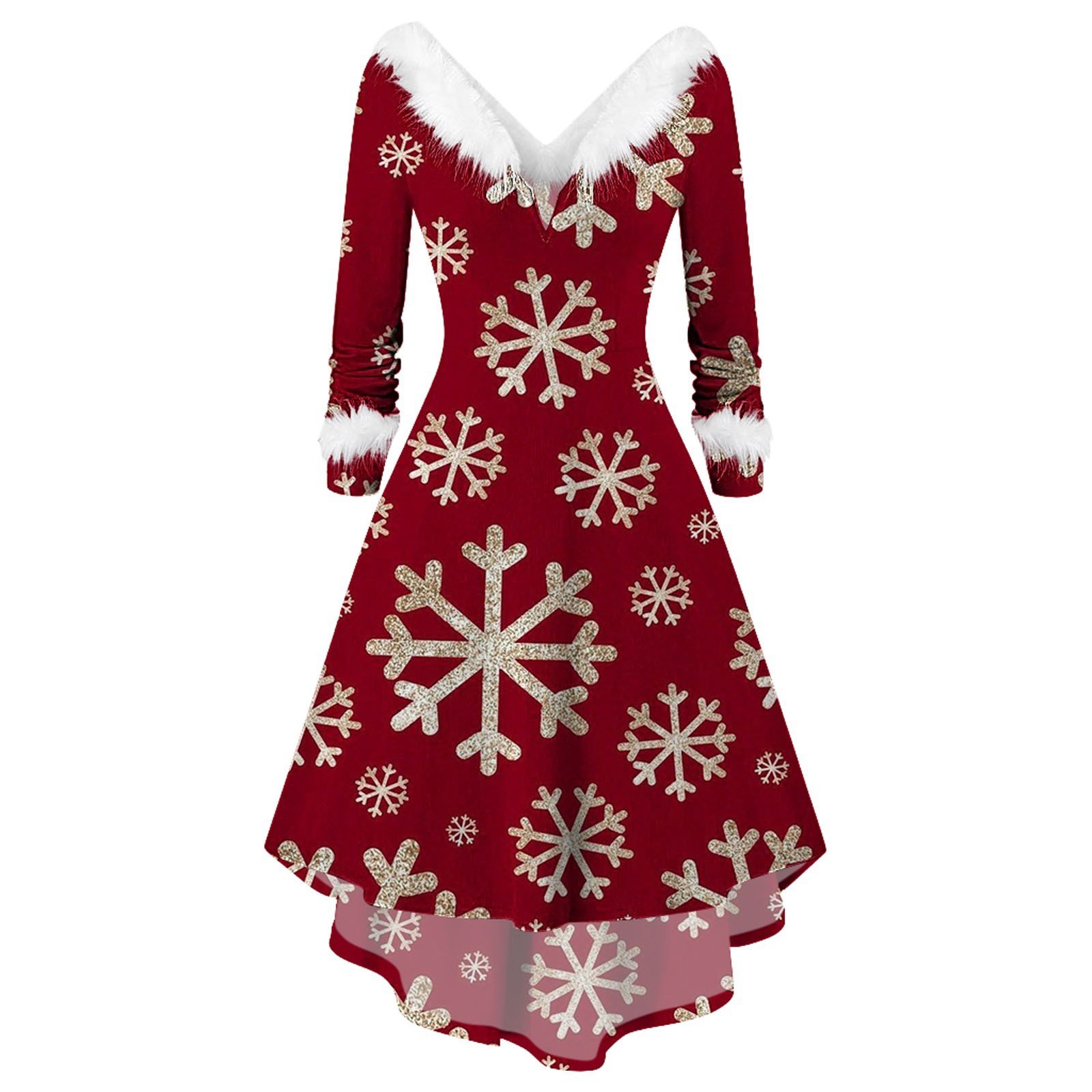 Women's Christmas Dress - Figure 7