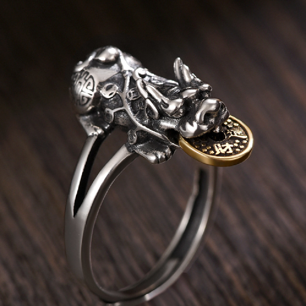 Fashion Vintage Thai Silver Ring 1