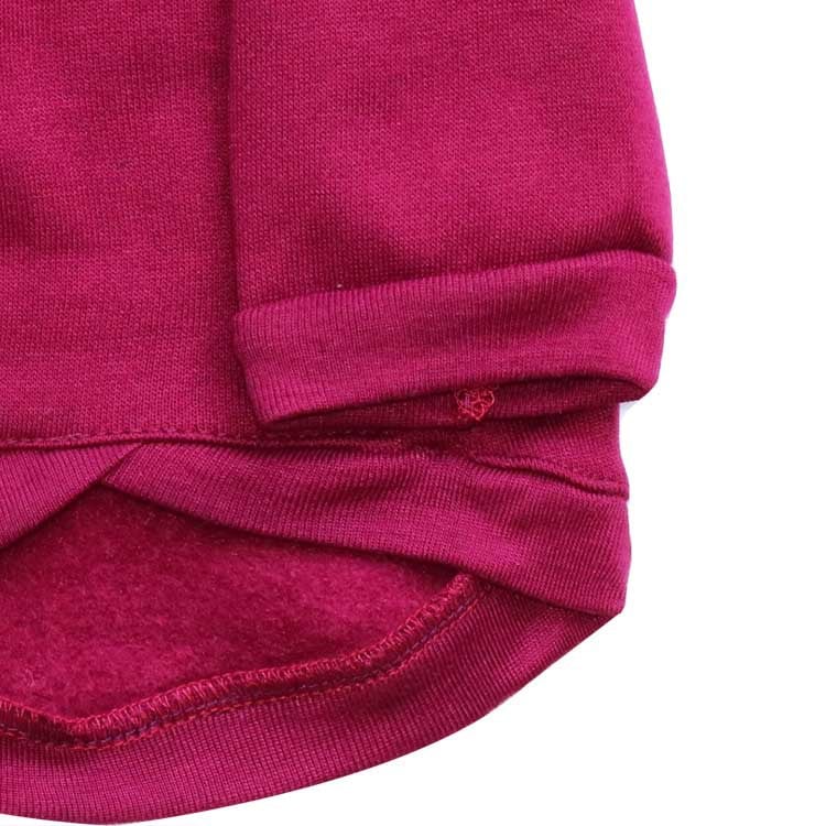 Fleece Printed Kangaroo Pet Sweatshirt 6