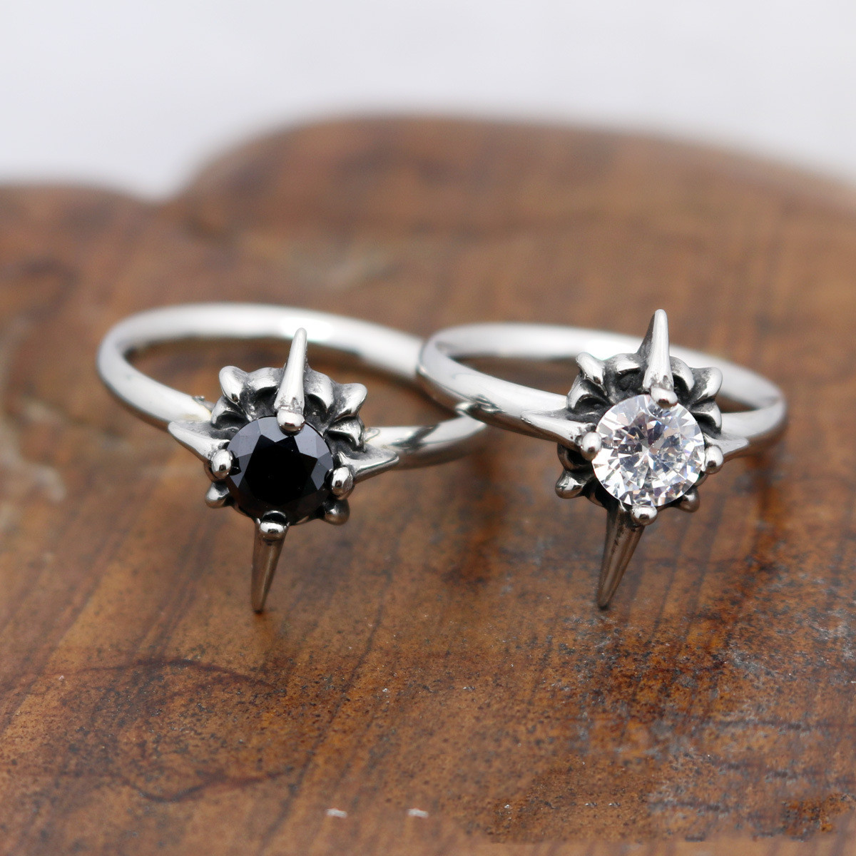 Stainless Steel Bright Sun Ring - Image 1