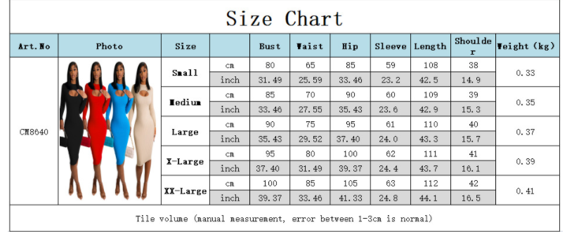 Thickened Knitted Slim Cut Out Dress