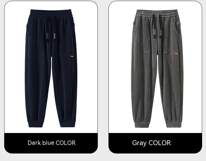 Relaxed Fit Pants - Light Blue