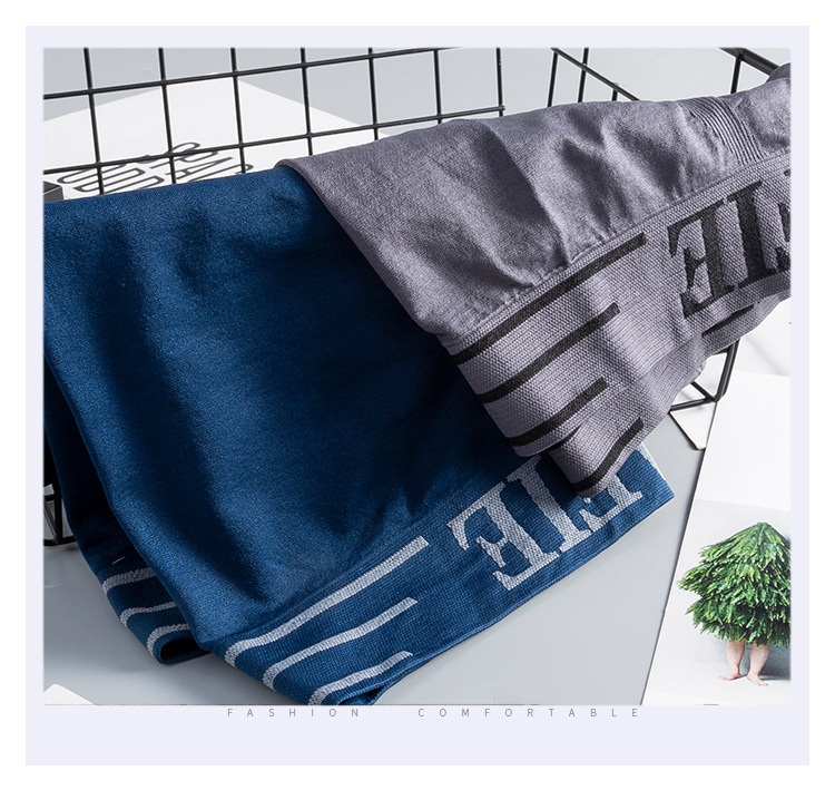 New Monogram Boxer Shorts For Men Ice Silk