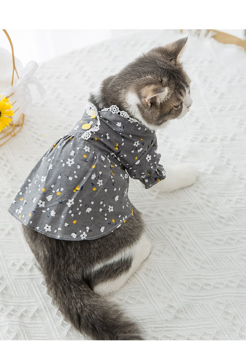 Puff Sleeve Pet Skirt