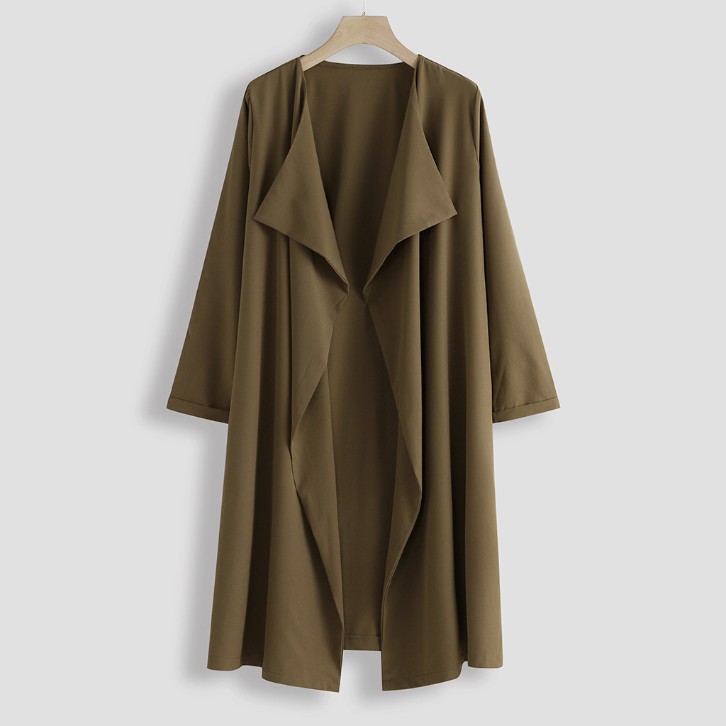 Mid-length Trench Coat Image 7
