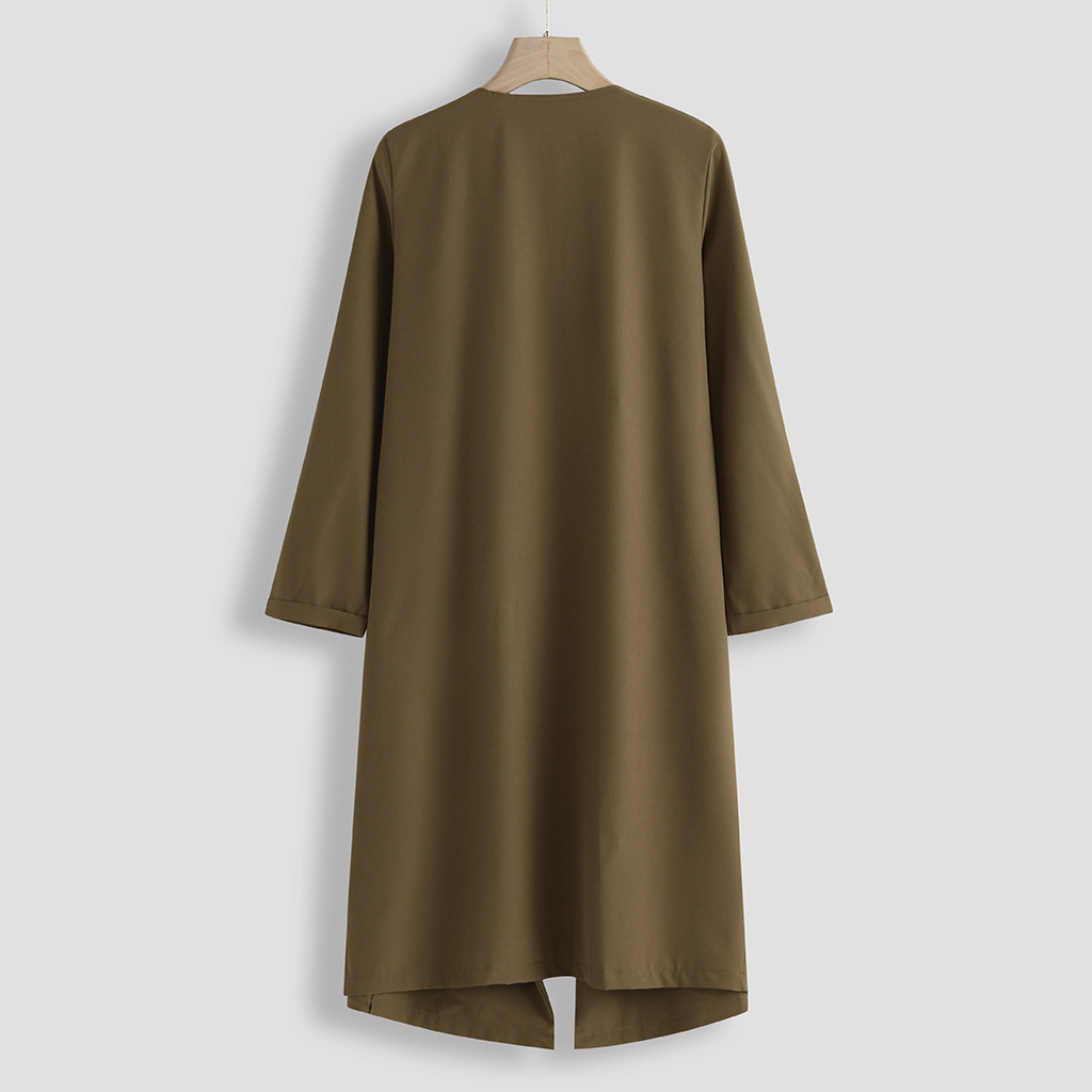 Mid-length Trench Coat Image 8