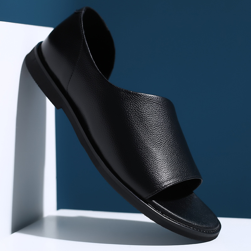 Men's Outdoor Wear Leather Sandals 1
