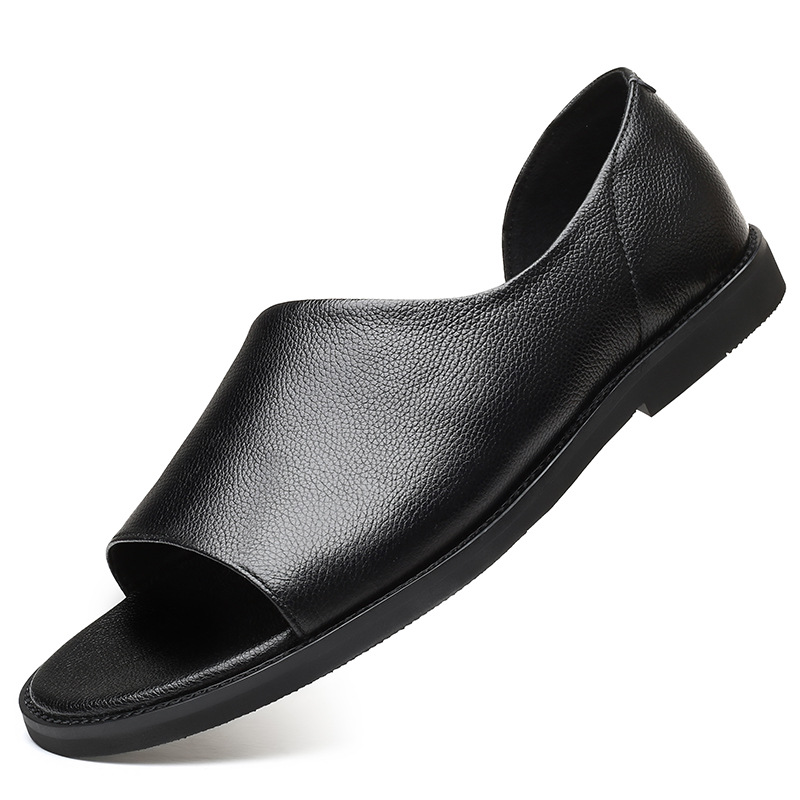 Men's Outdoor Wear Leather Sandals 4