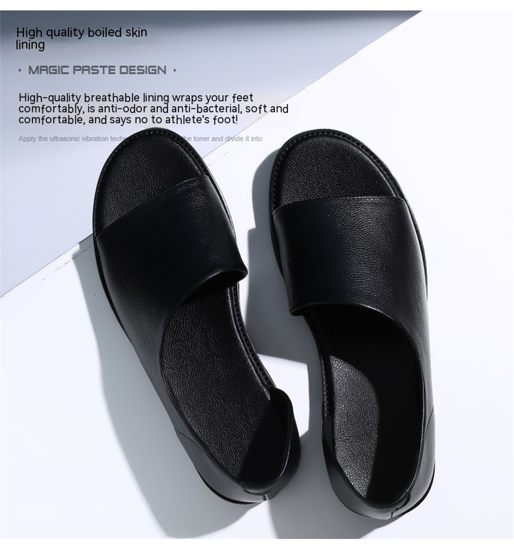 Men's Outdoor Wear Leather Sandals 7