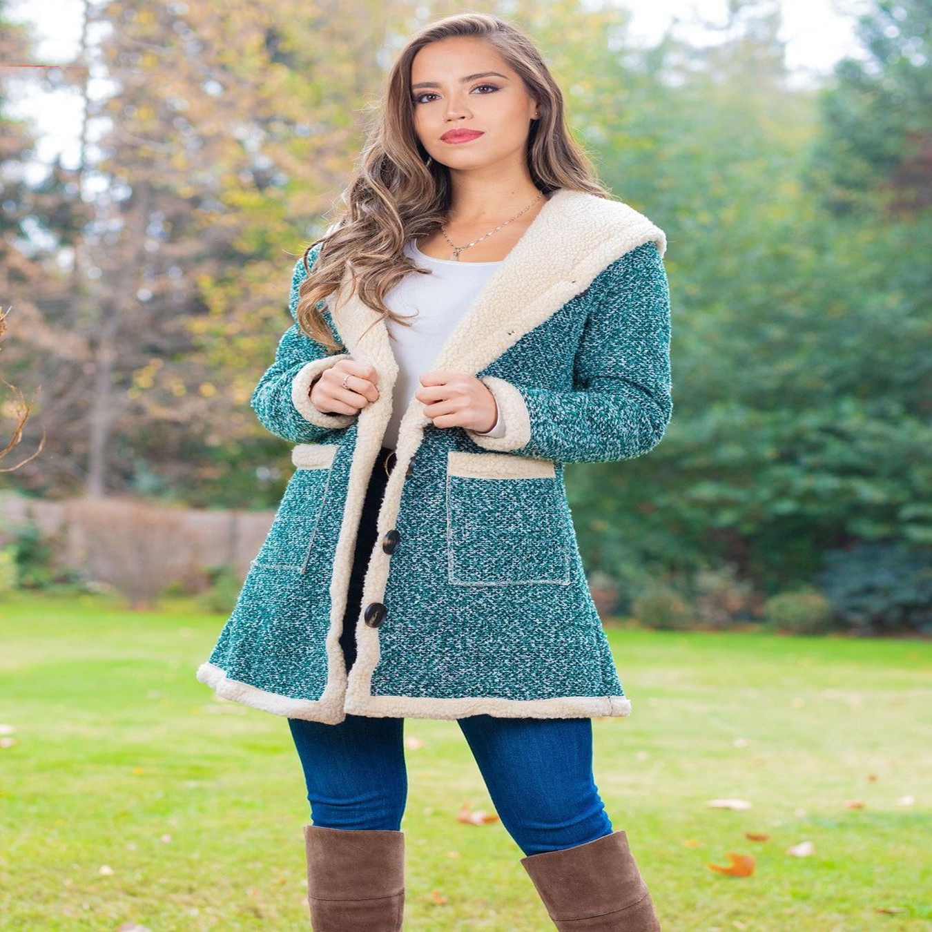 Women's Hooded Jacket - Image 1