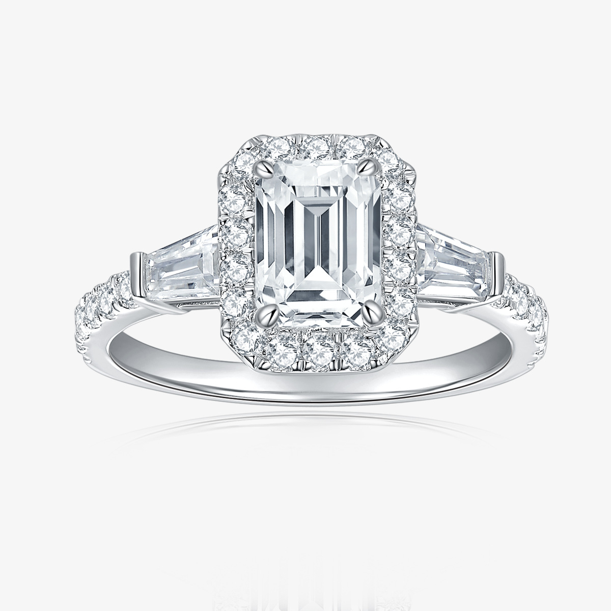 Moissanite Ring Image 4