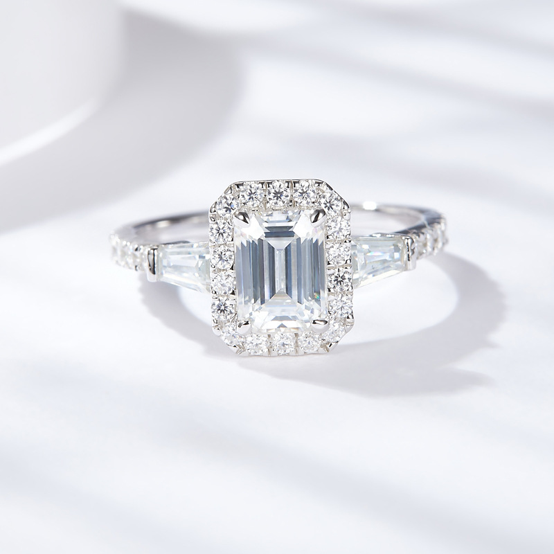 Moissanite Ring Image 3
