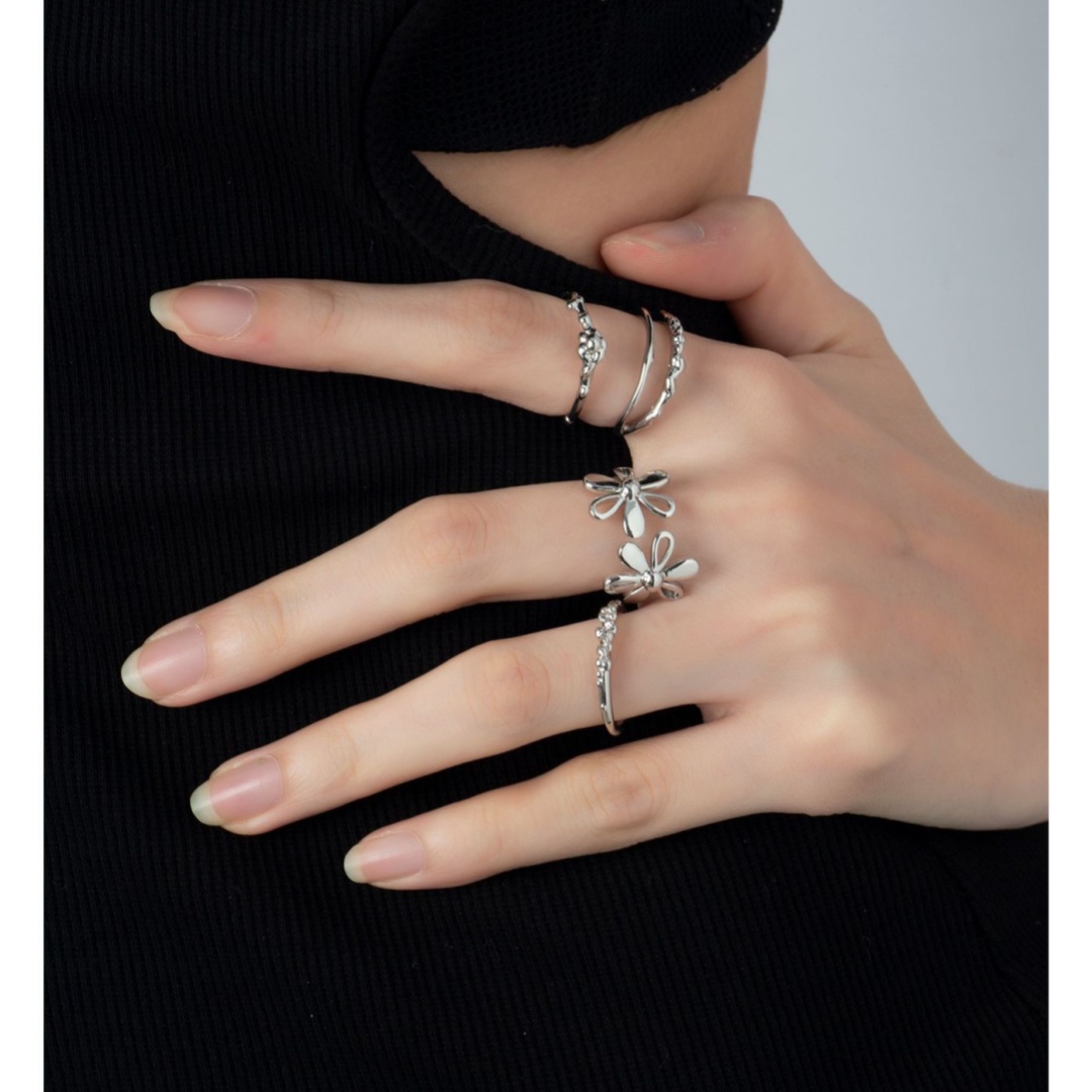 Korean Style Cute Flower Ring 2