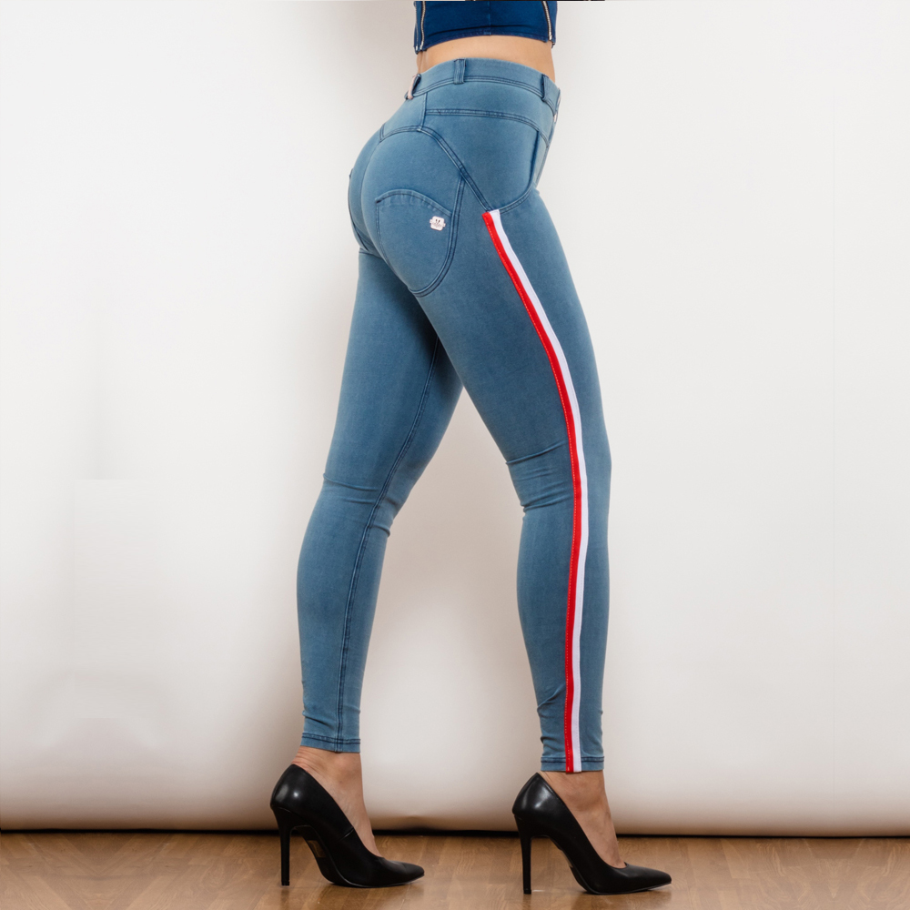 Back View of Shascullfites Melody Jeans