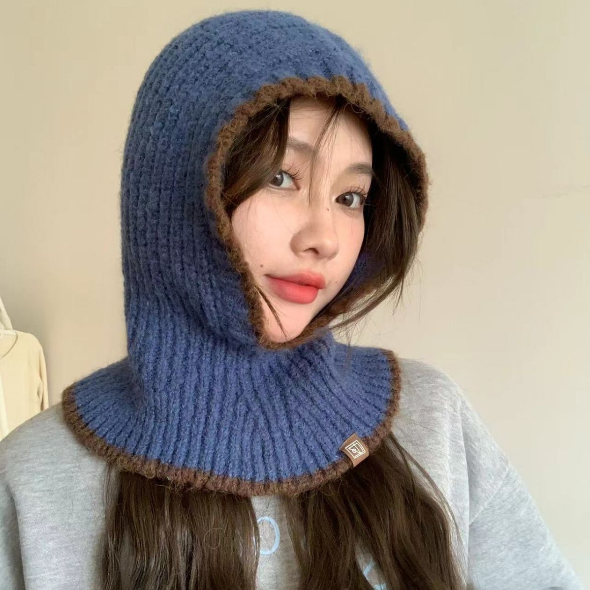 Women's Knitted Wool Casual Hat - Image 3
