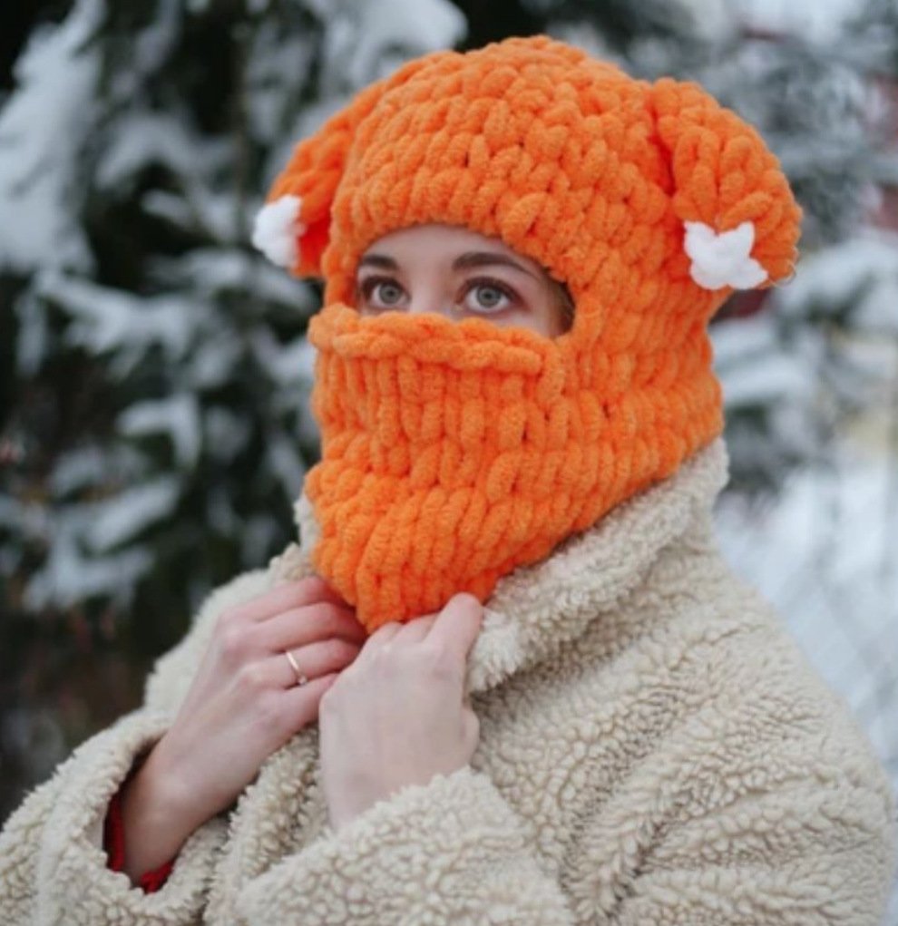 Autumn and Winter Thick Warm Coarse Yarn Hat - Image 1