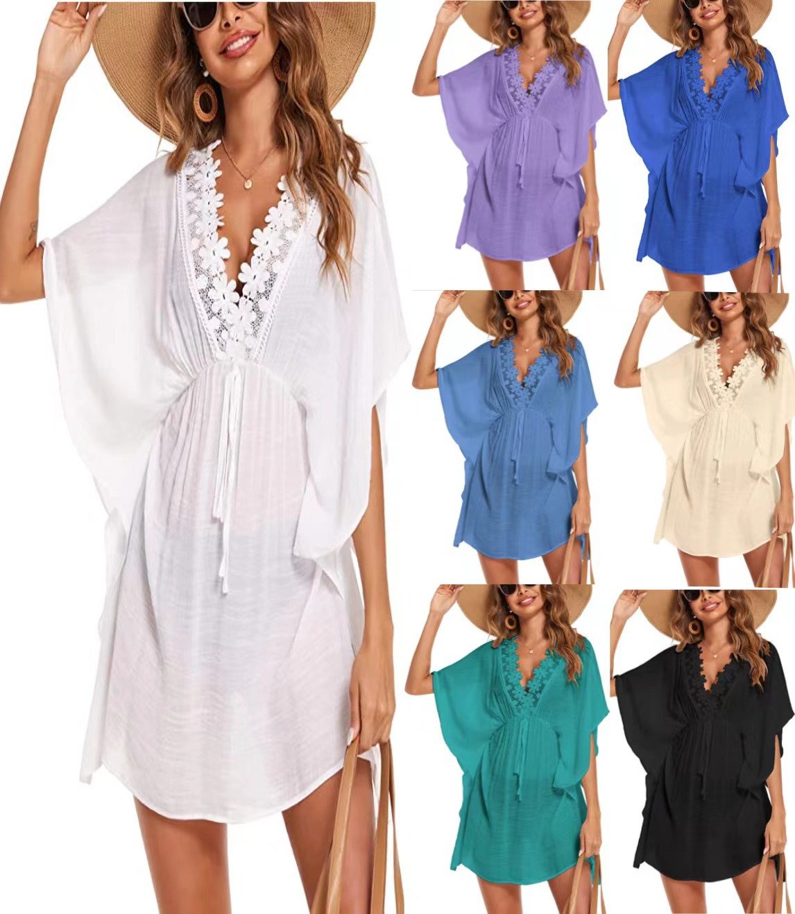 Bikini Blouse Beach Dress