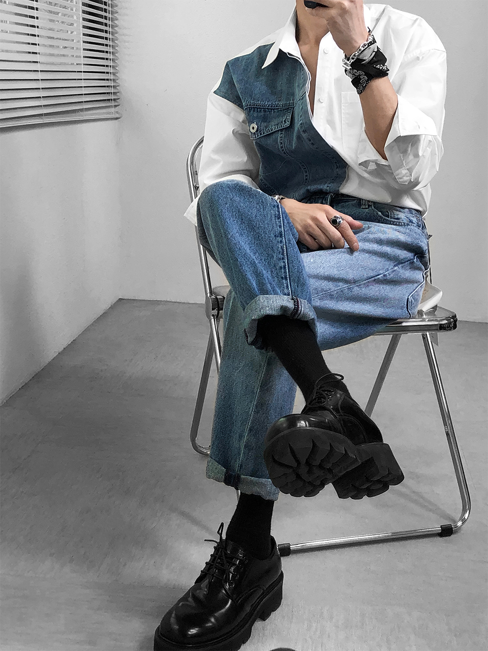 Longdaodao Denim Shirt - Image 1