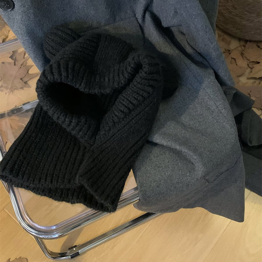 Cute Bear Ears Wool Hat Brown