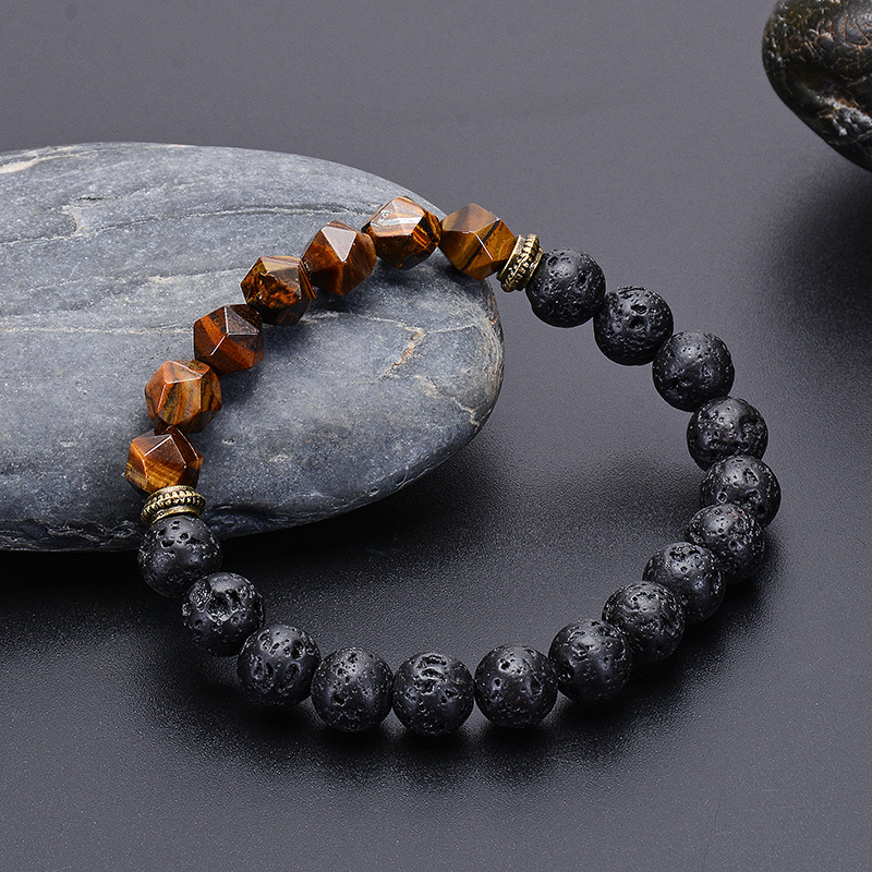 Faceted Onyx Bracelet