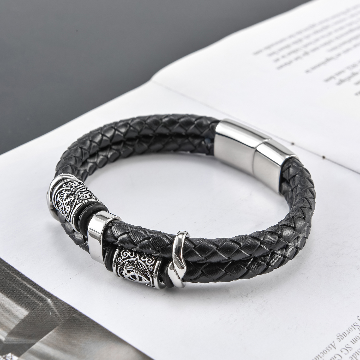Leather Bracelet Image 3