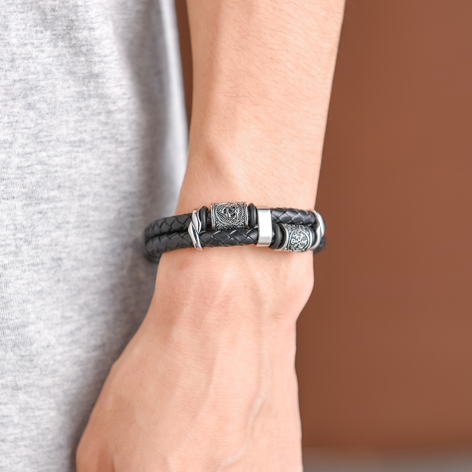 Leather Bracelet Image 5