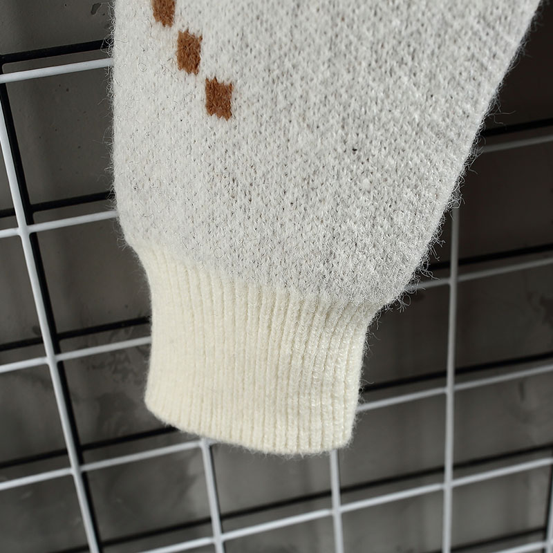Thick Sweater Men's Half Turtleneck Sweater Image 7