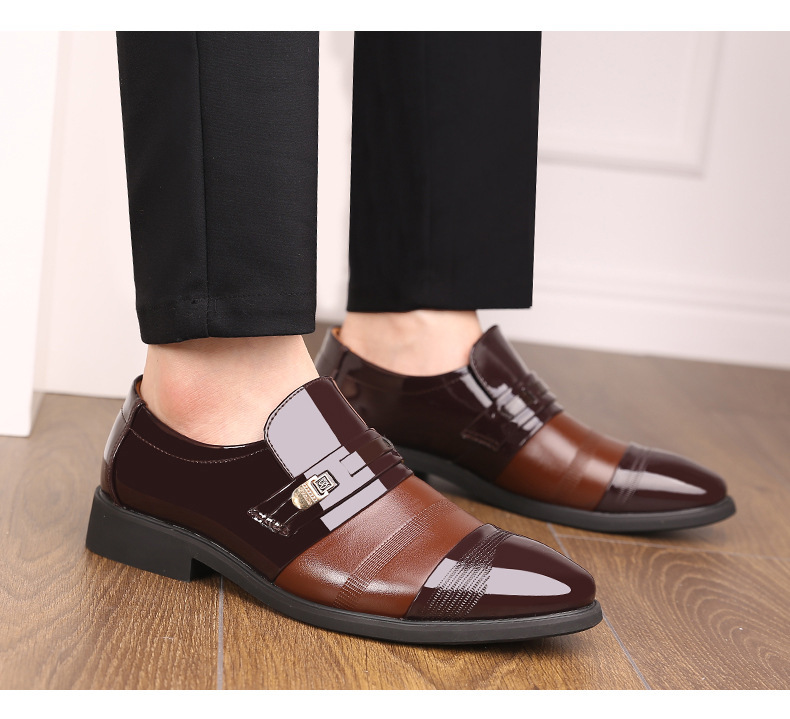 Men's Leather Shoes Black Variation